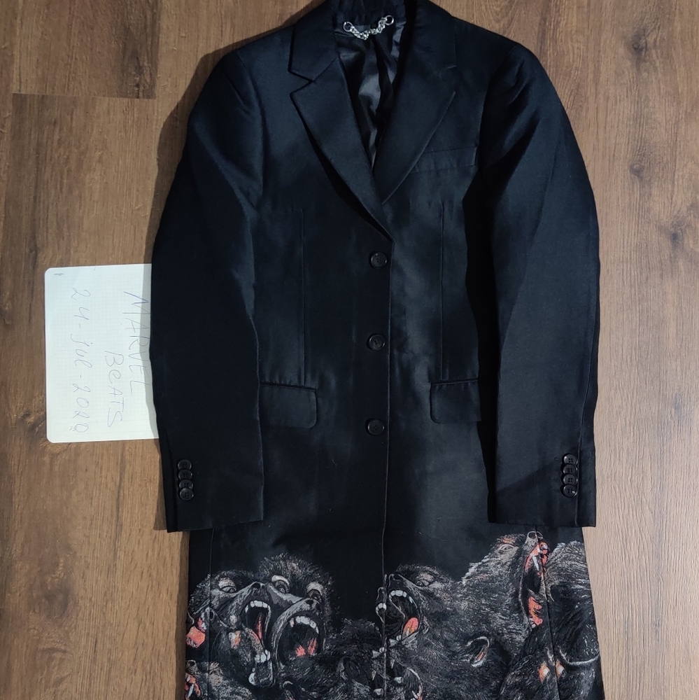 Givenchy Screaming Monkey Coat